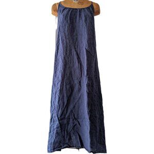 CP SHADES NWT Navy Linen TAYLOR Dress $286 XL